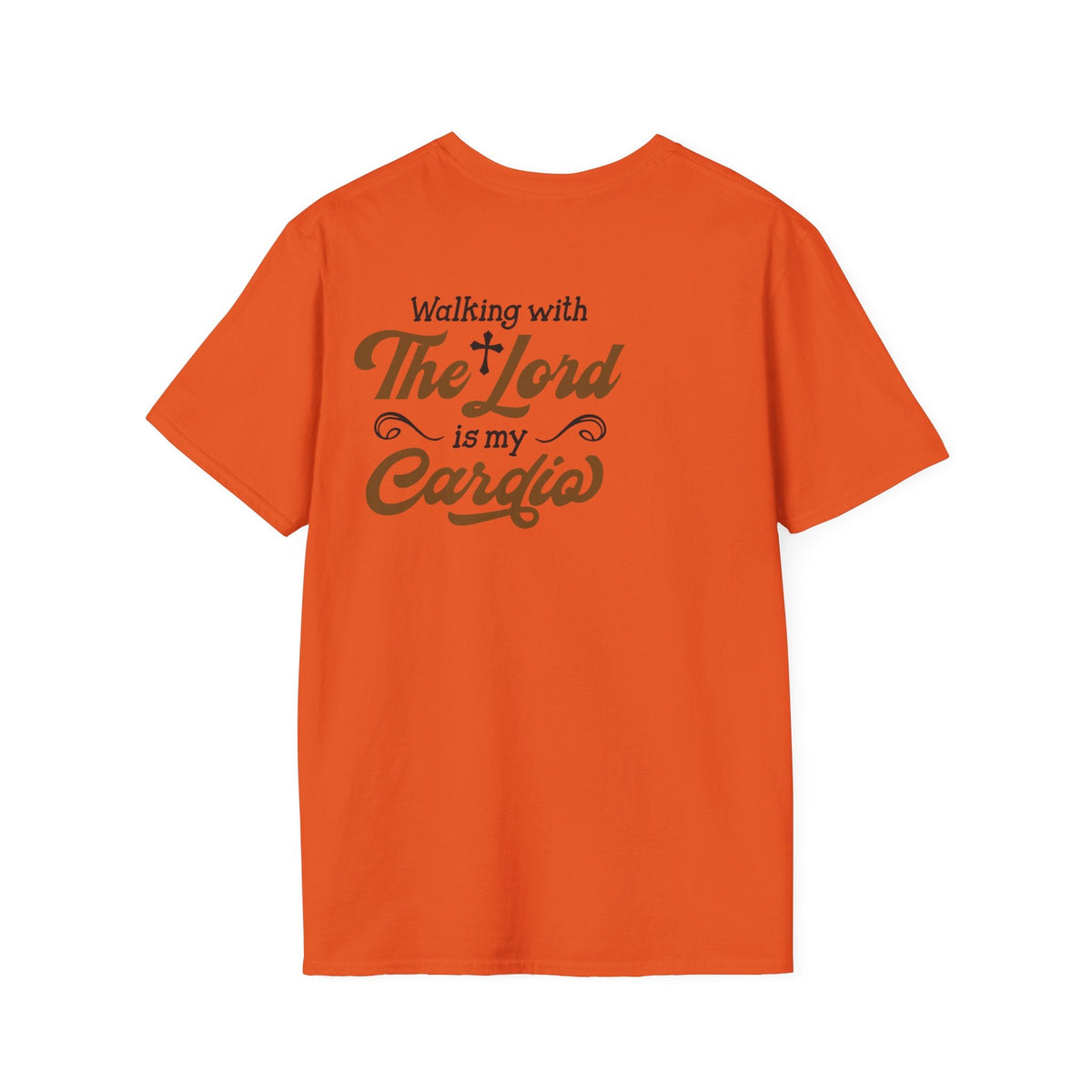 Faith-Inspired Unisex T-Shirt, The Lord is My Cardia, Christian Apparel, Spiritual Gift, Everyday Comfort Wear, Perfect for Church, [...] Printify