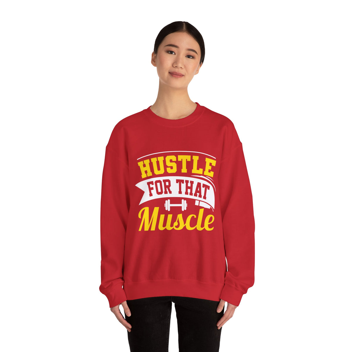Hustle For That Muscle Sweat-shirt unisexe 