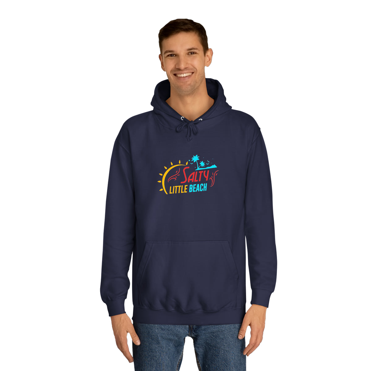 Salty Little Beach Unisex Hoodie