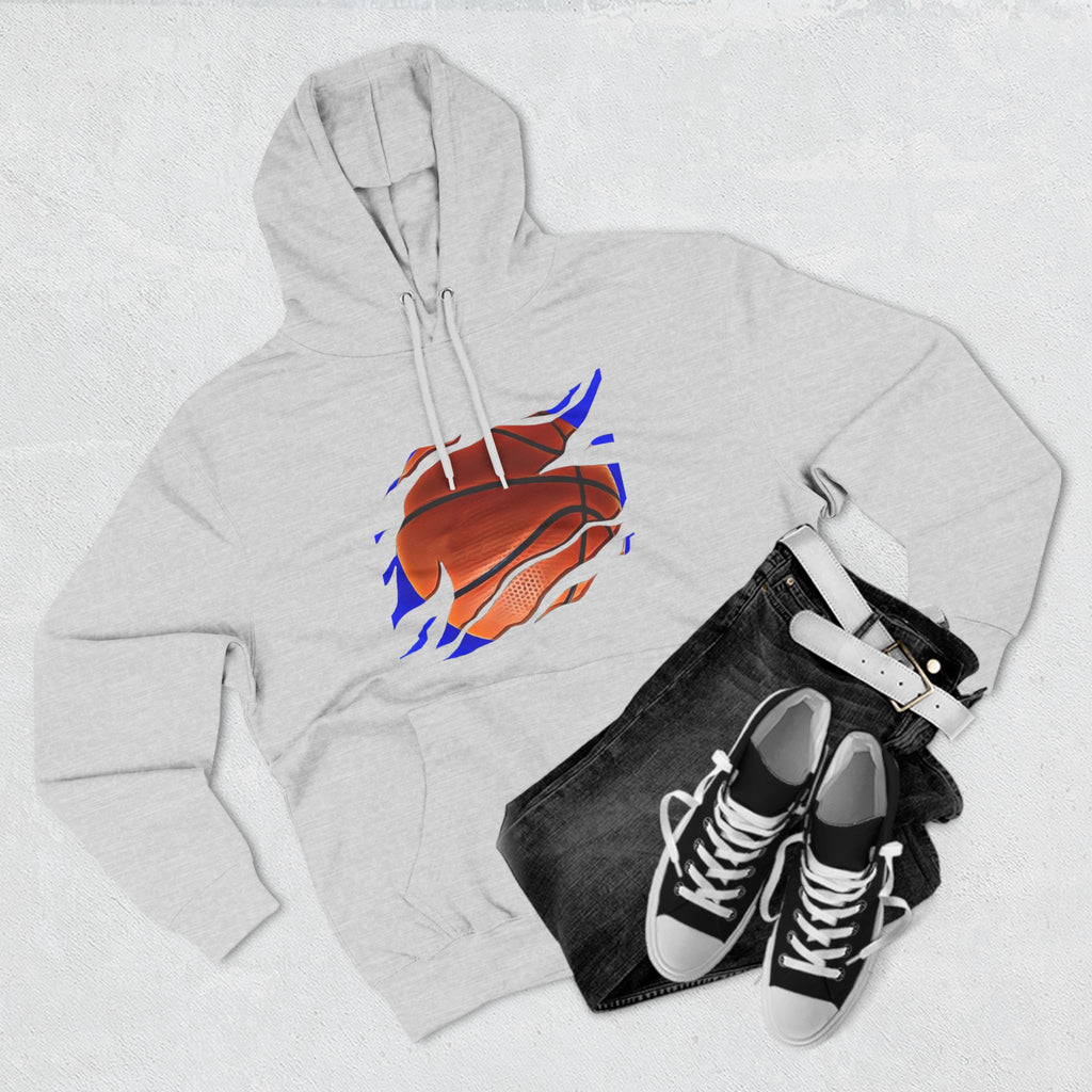 RCNSONS Unisex Three-Panel Fleece ‚Baseball‘ Hoodie