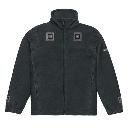 Unisex Columbia Fleece Jacket with Stylish Embroidery