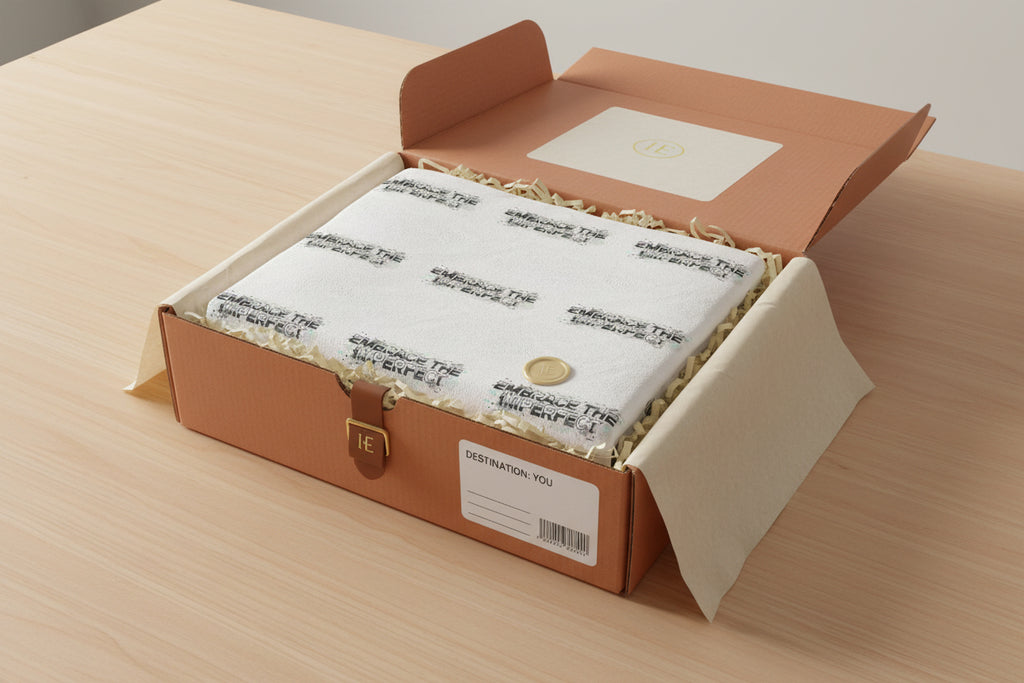 Embrace the Imperfect Blanket | Analog Error glitch art, VHS static throw