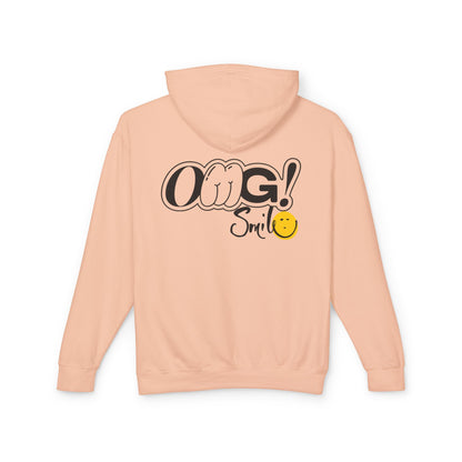 OMG!Smile Lightweight Hooded Sweatshirt