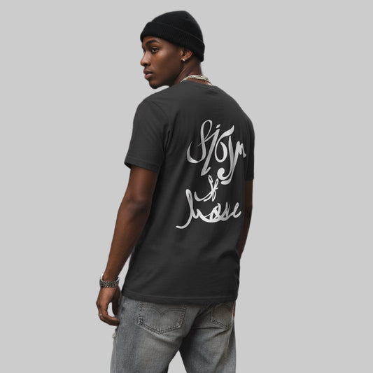 Rocker T-Shirt - Sign of Love Graphic Tee Printify