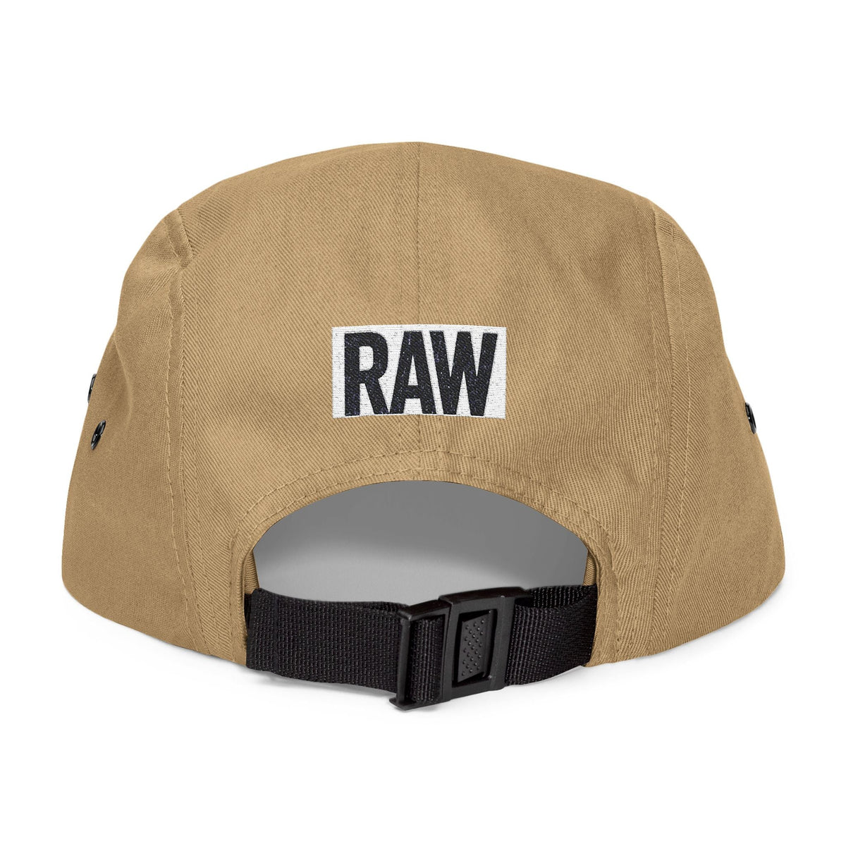 Stylish 5 Panel Cap | Embroidered RAW Hat, Trendy Streetwear, Gift for Him, Outdoor Cap, Summer Accessory Printify