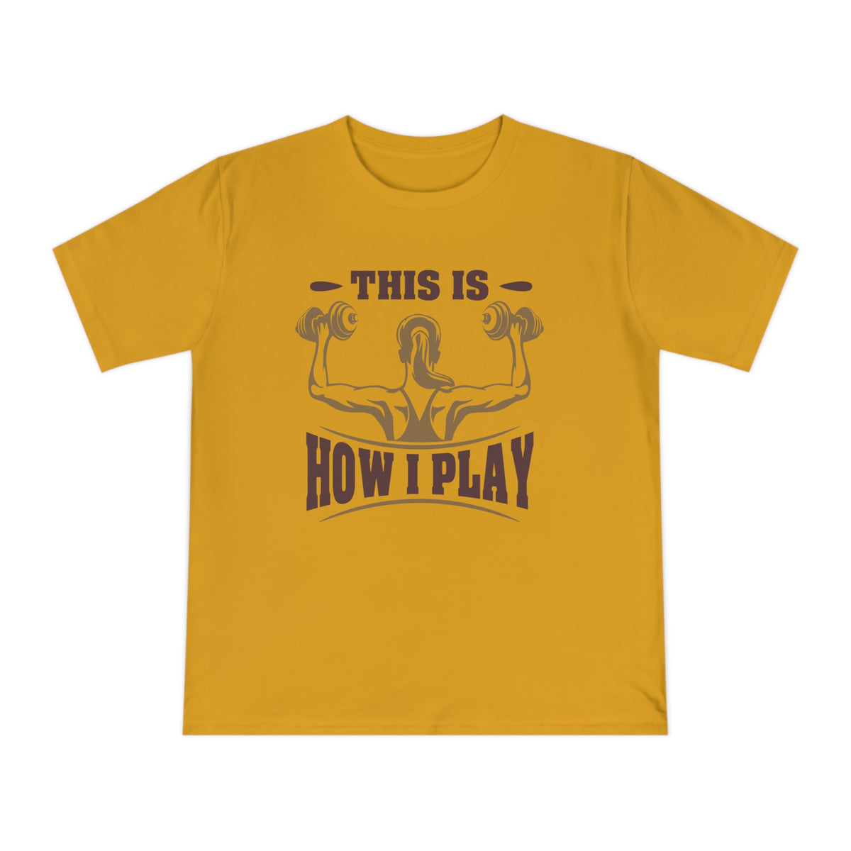 Rcnsons Unisex Classic Jersey 'Play' T-shirt