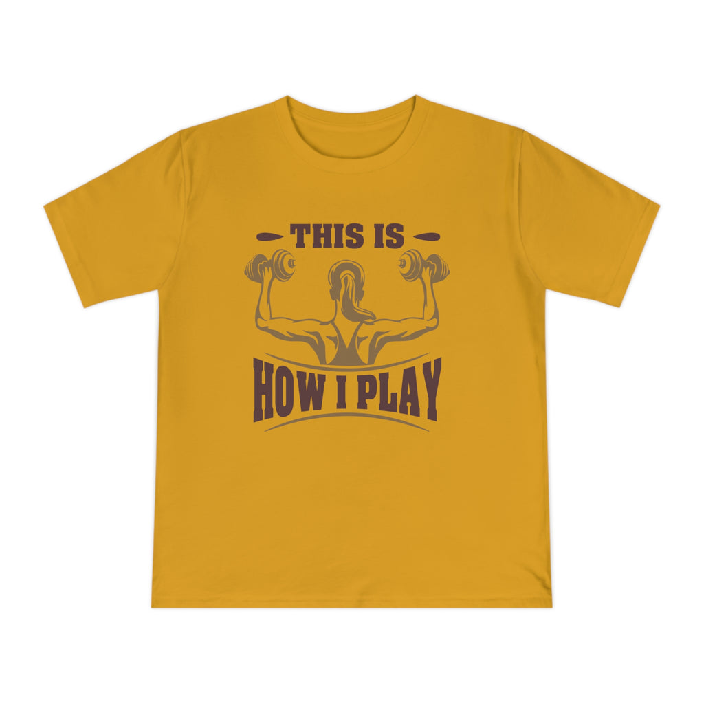 Rcnsons Unisex Classic Jersey 'Play' T-shirt