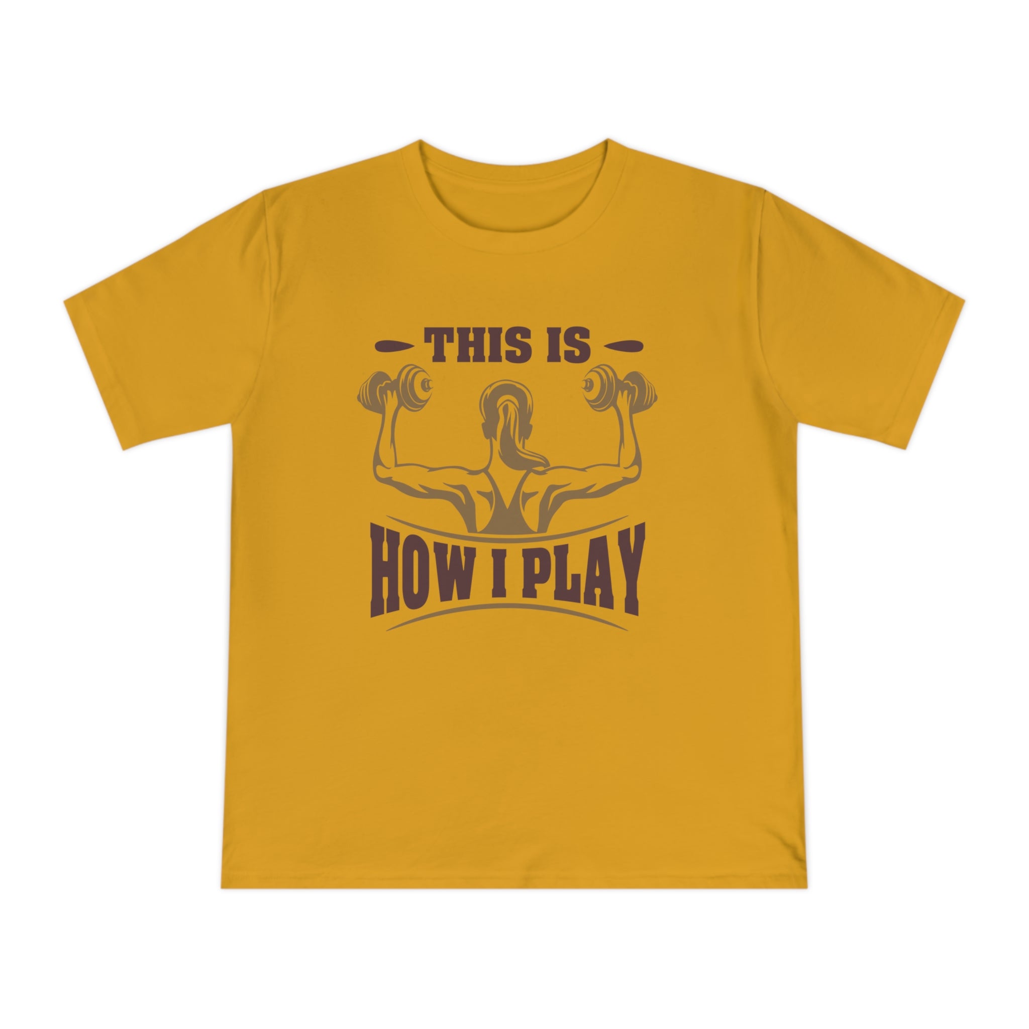 Rcnsons Unisex Classic Jersey 'Play' T-shirt