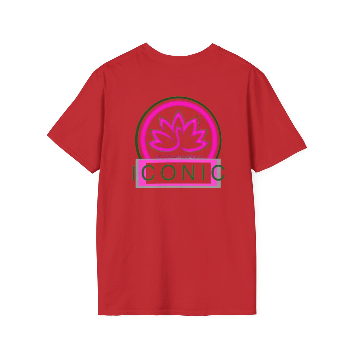 Iconic Lotus Graphic Unisex Softstyle T-Shirt
