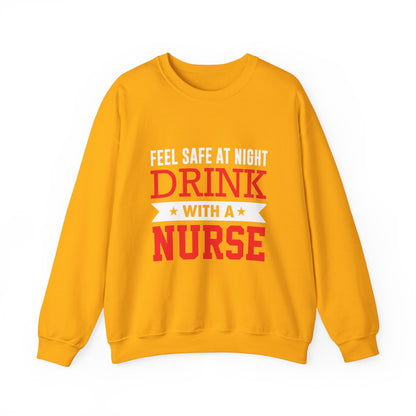 Feel Safe At Night Drink Unisex Sweatshirt