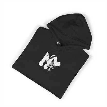 Raglan Hoodie - 'Never tell a lie' Embroidered Design Printify