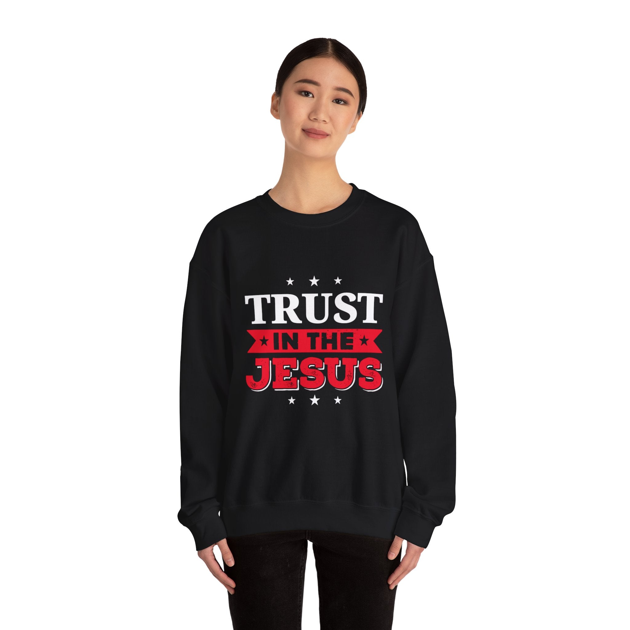 Faites confiance au sweat-shirt unisexe Jésus 