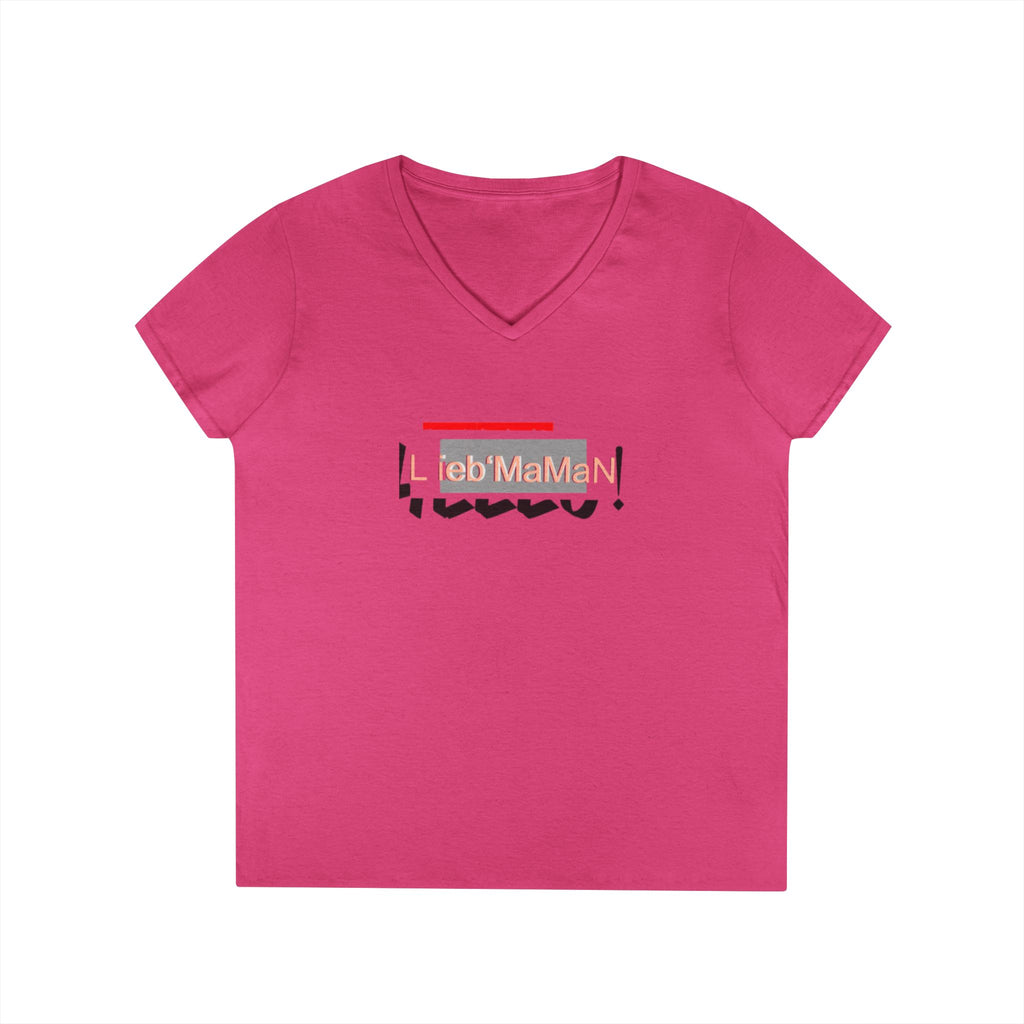 Lieb'Maman V-Neck T-Shirt for Moms – Stylish & Comfortable Women's Tee