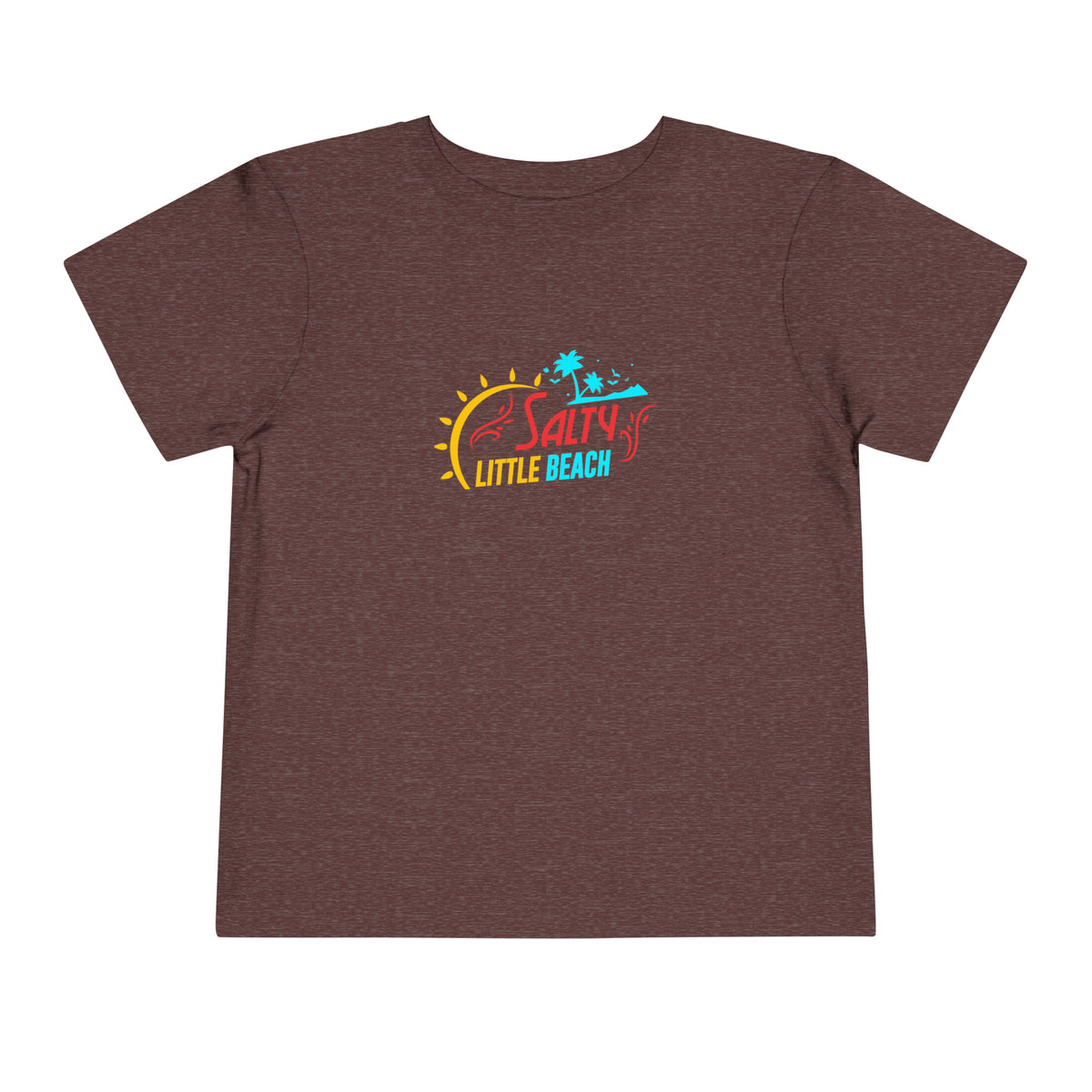 T-shirt pour tout-petits Salty Little Beach 