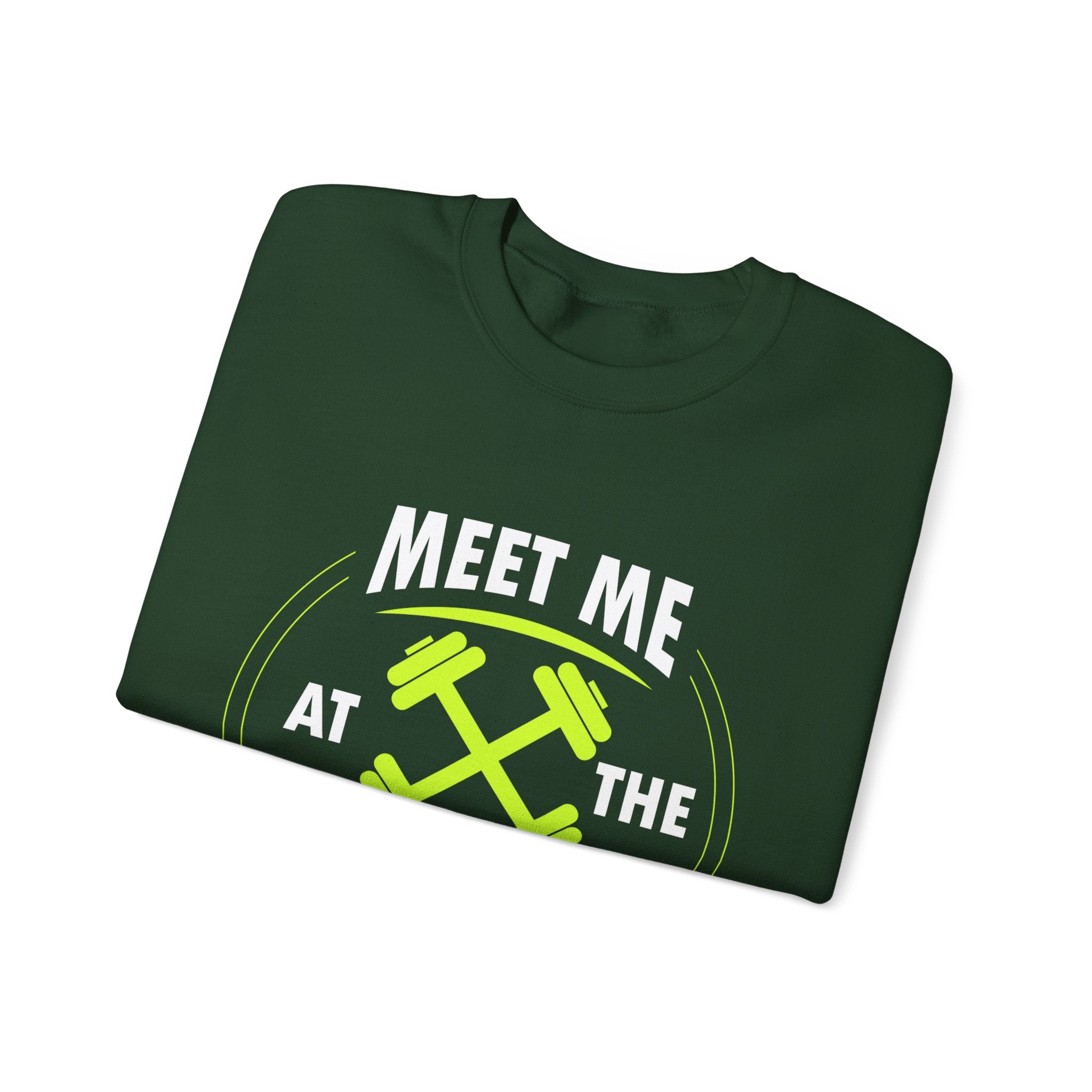 Rencontrez-moi au sweat-shirt unisexe du gymnase 