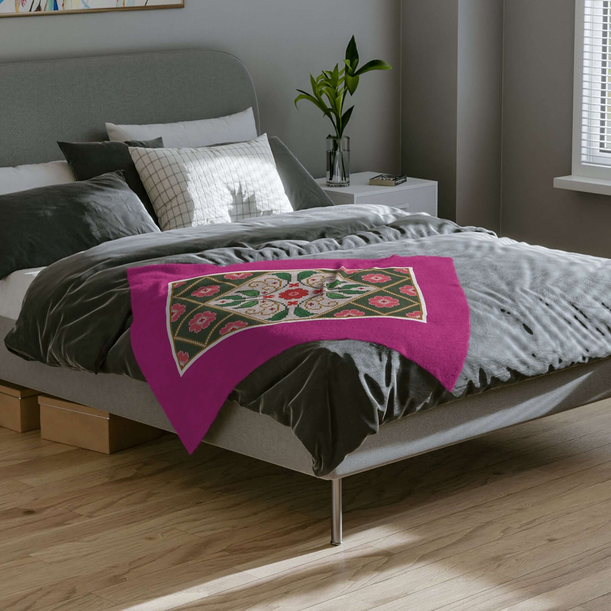 Velveteen Minky Blanket