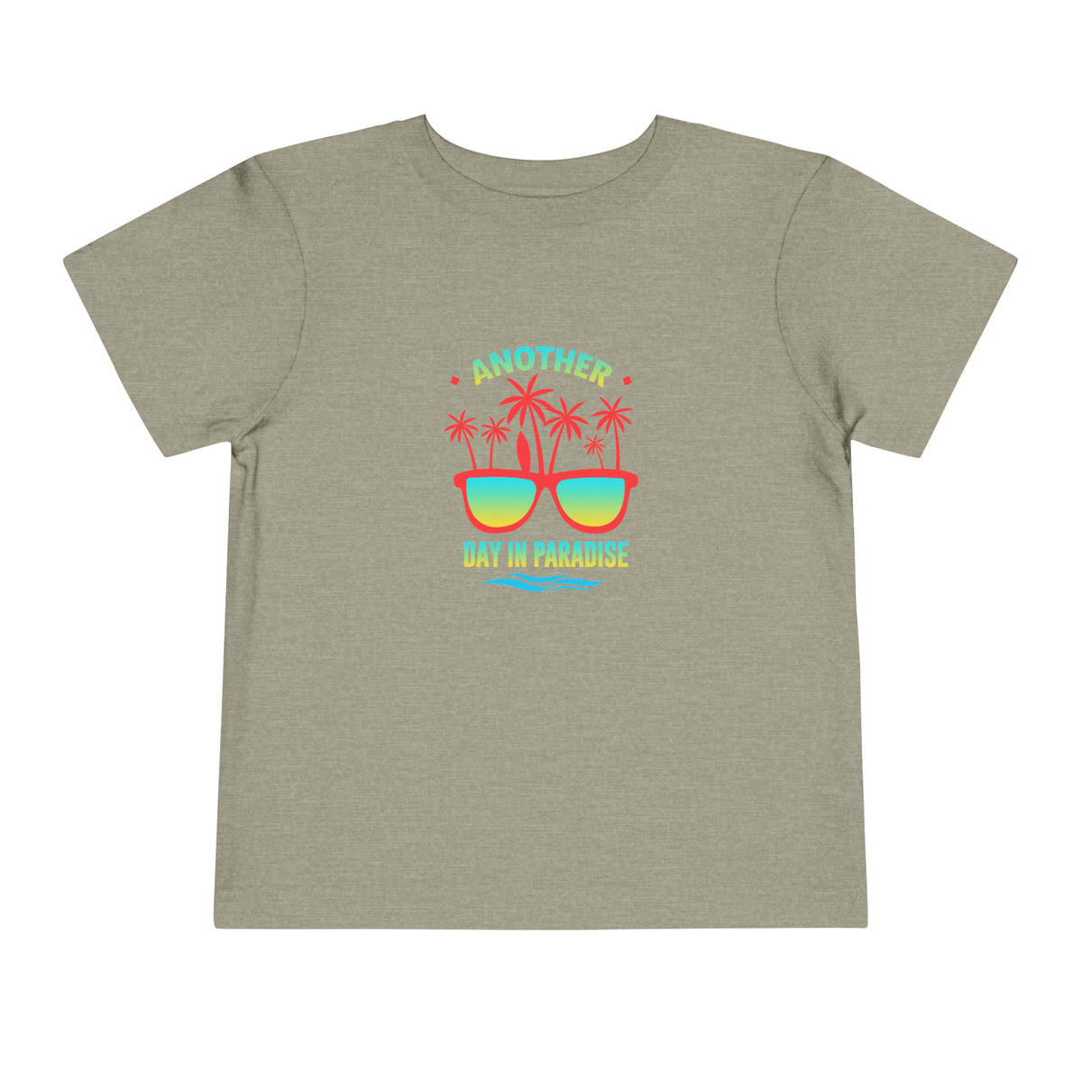 T-shirt pour tout-petits Un autre jour au paradis 