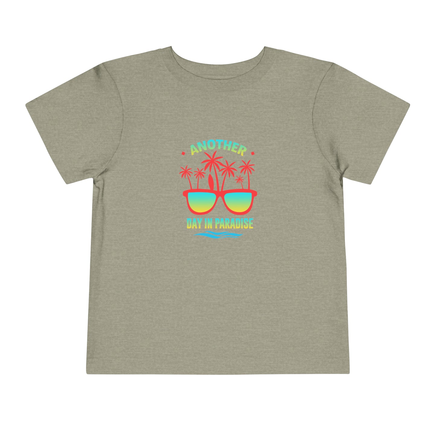 T-shirt pour tout-petits Un autre jour au paradis 