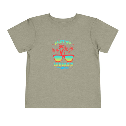T-shirt pour tout-petits Un autre jour au paradis 