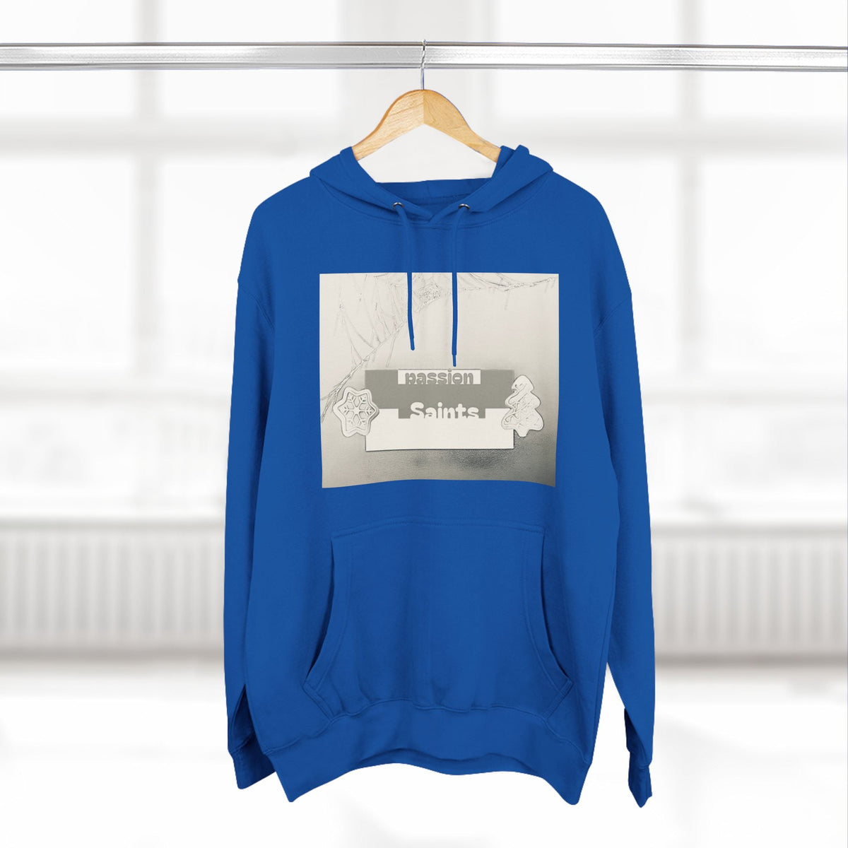 Passion saint Hoodie ( faded) Printify