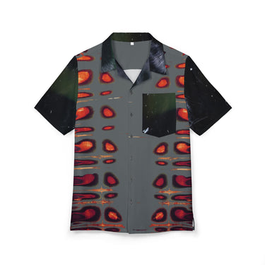 Short Sleeve Shirt - Unisex Hawaiian Button-Down Shirt Design