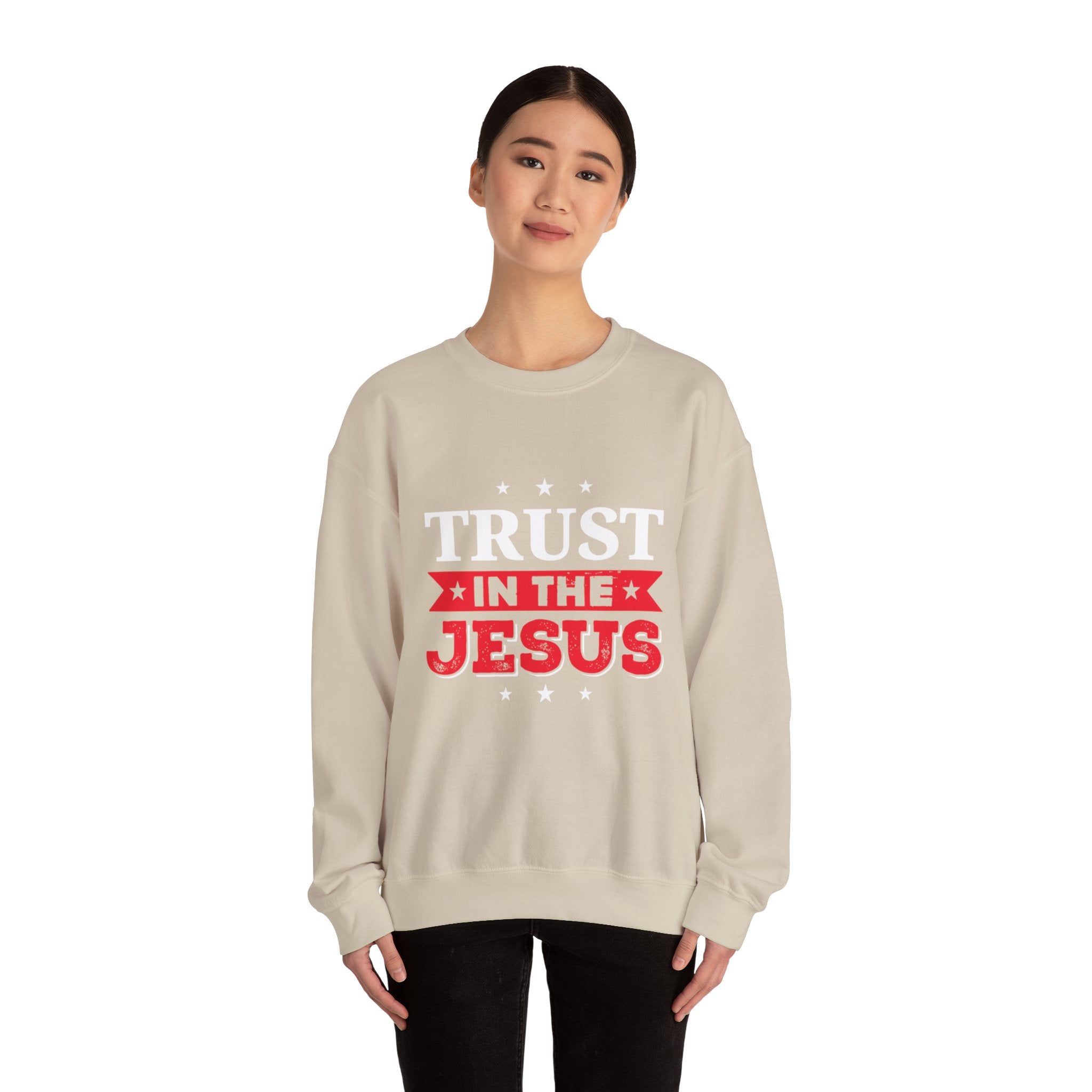 Faites confiance au sweat-shirt unisexe Jésus 