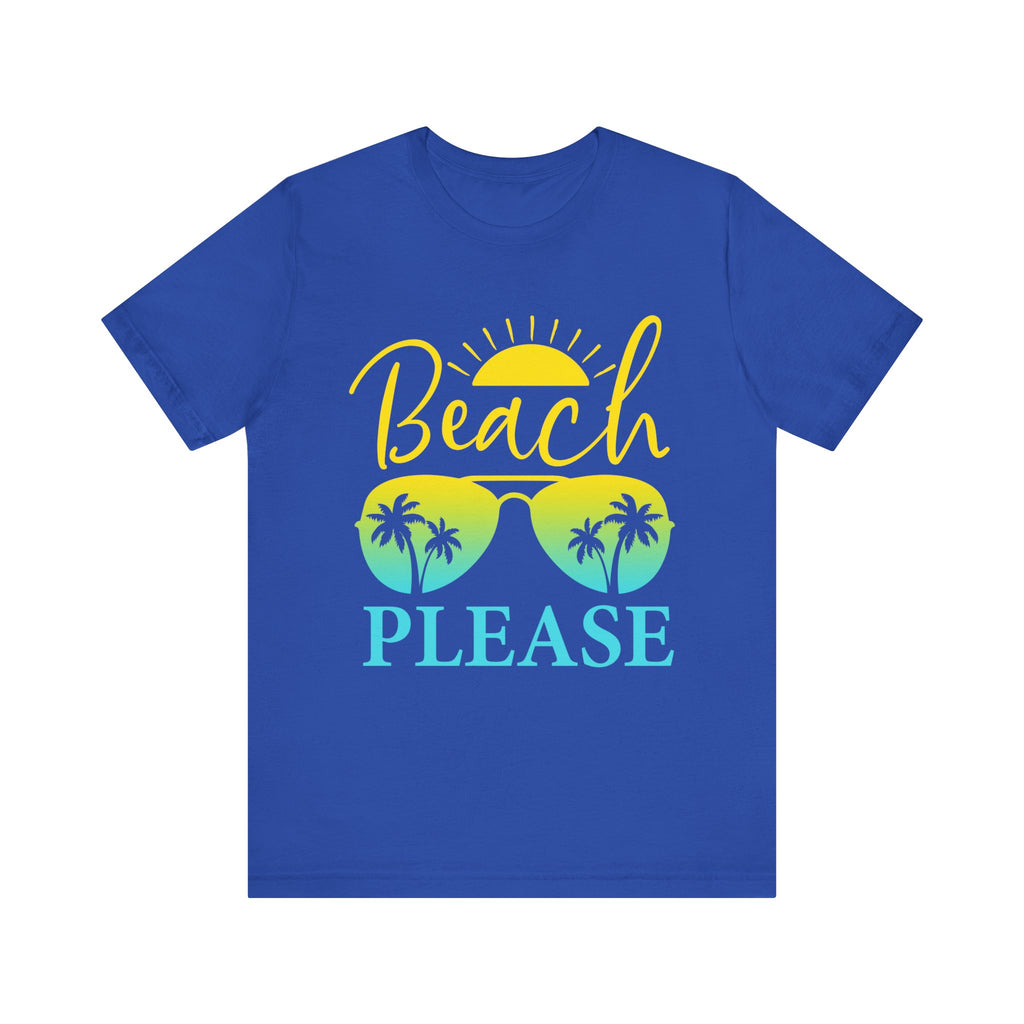 Plage s’il vous plaît Tee unisexe 