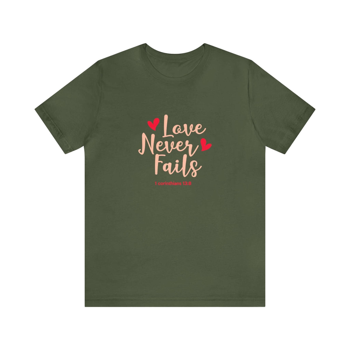 Love Never Fails Unisex Tee - RC’nSONS
