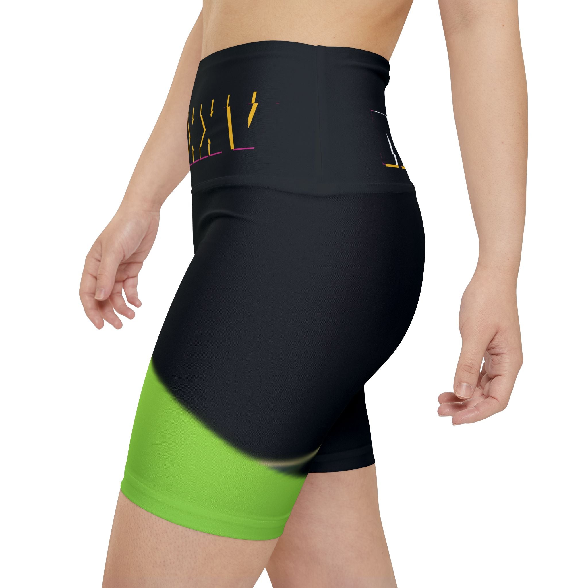 Stylish Women's Workout Shorts with MMXXV Bold Graphics | Ideal for Fitness & Leisure