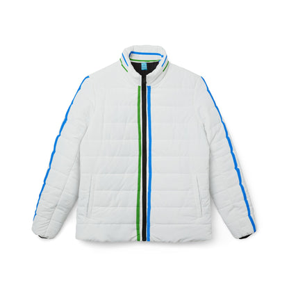 Women’s Puffer Jacket ' Lemon Blue'