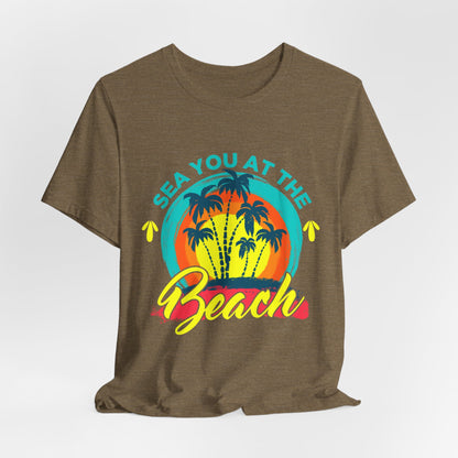 Sea You At The Beach Tee-shirt unisexe 