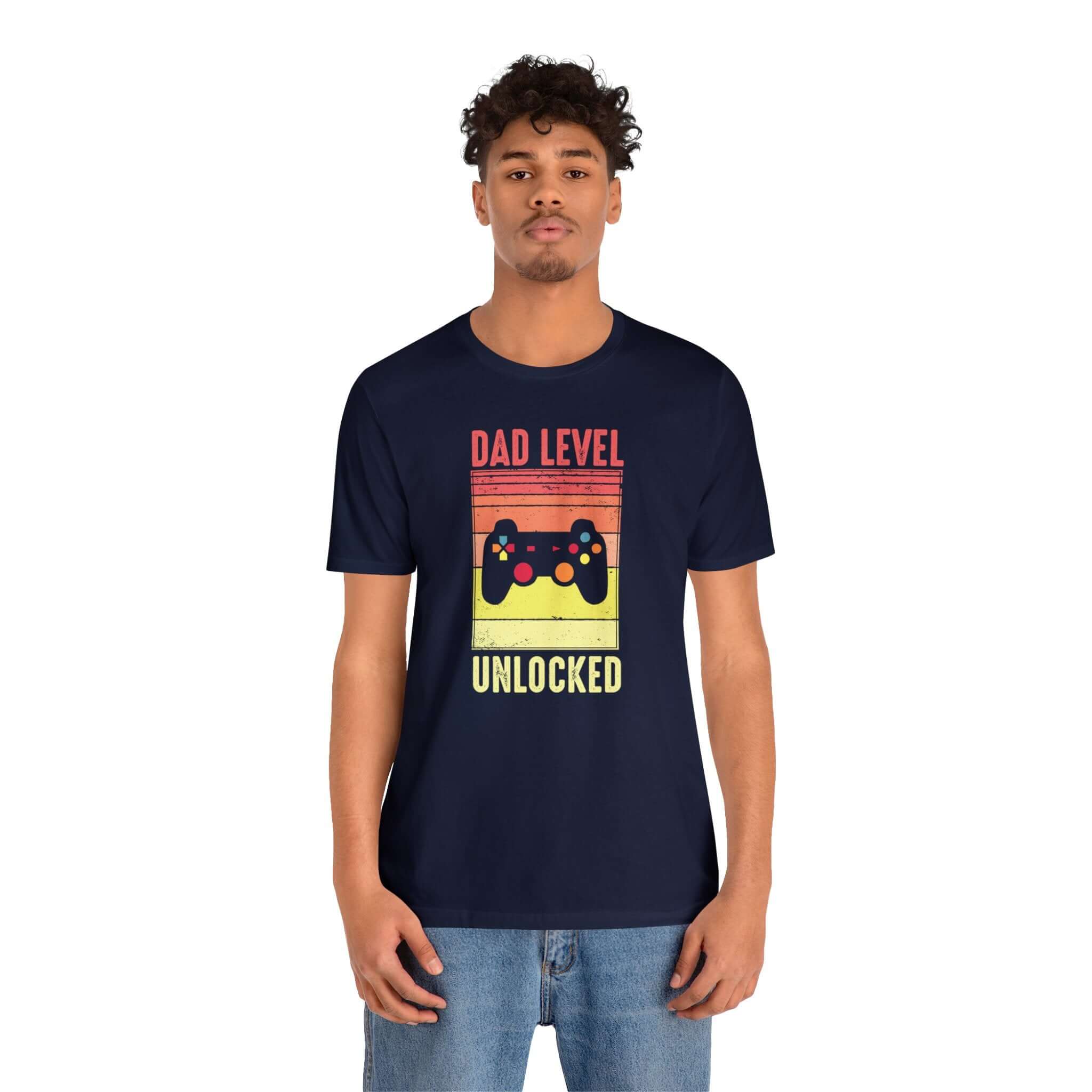 Dad Level Unlocked Unisex Tee - RC’nSONS