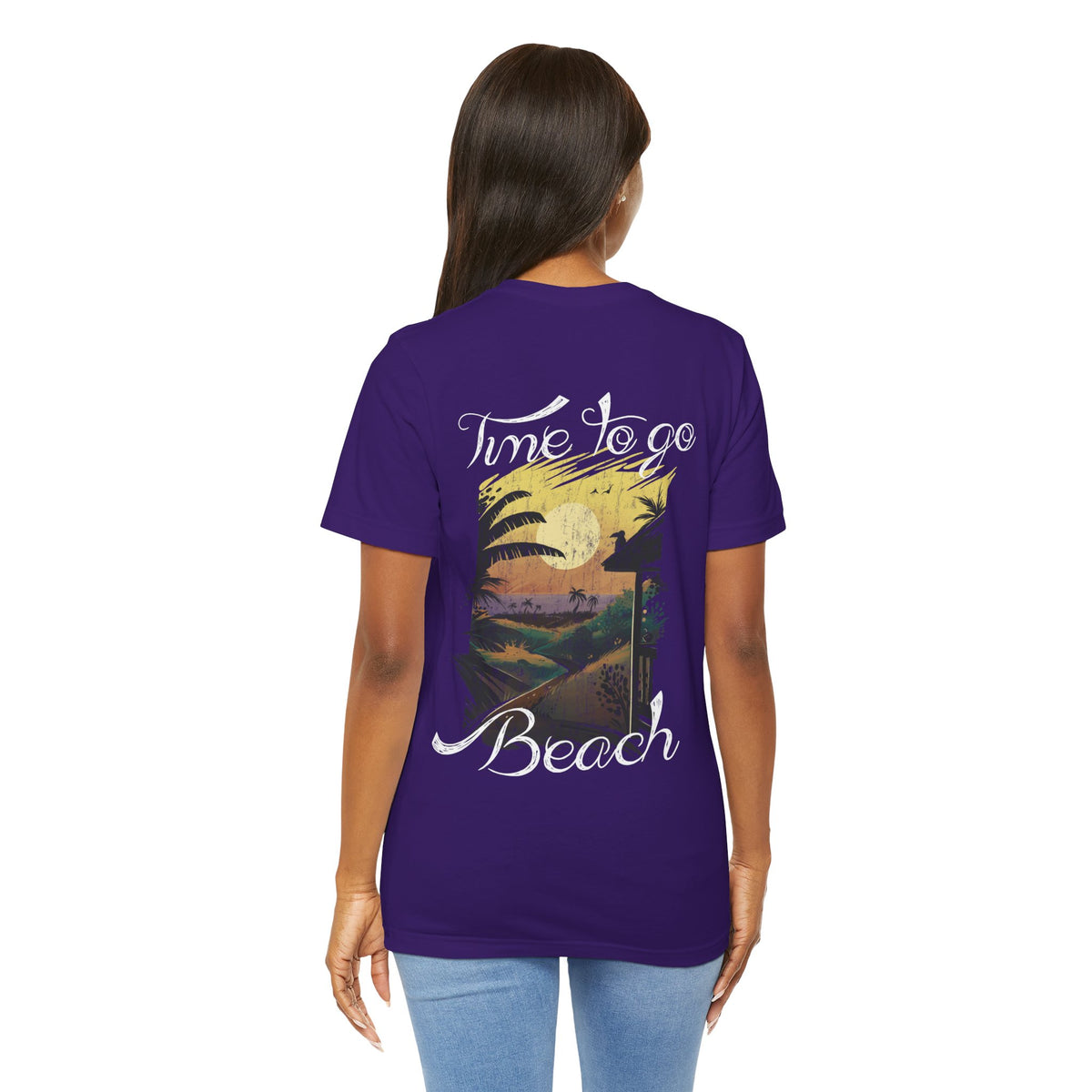 Il est temps d’aller à la plage Tee-shirt unisexe 