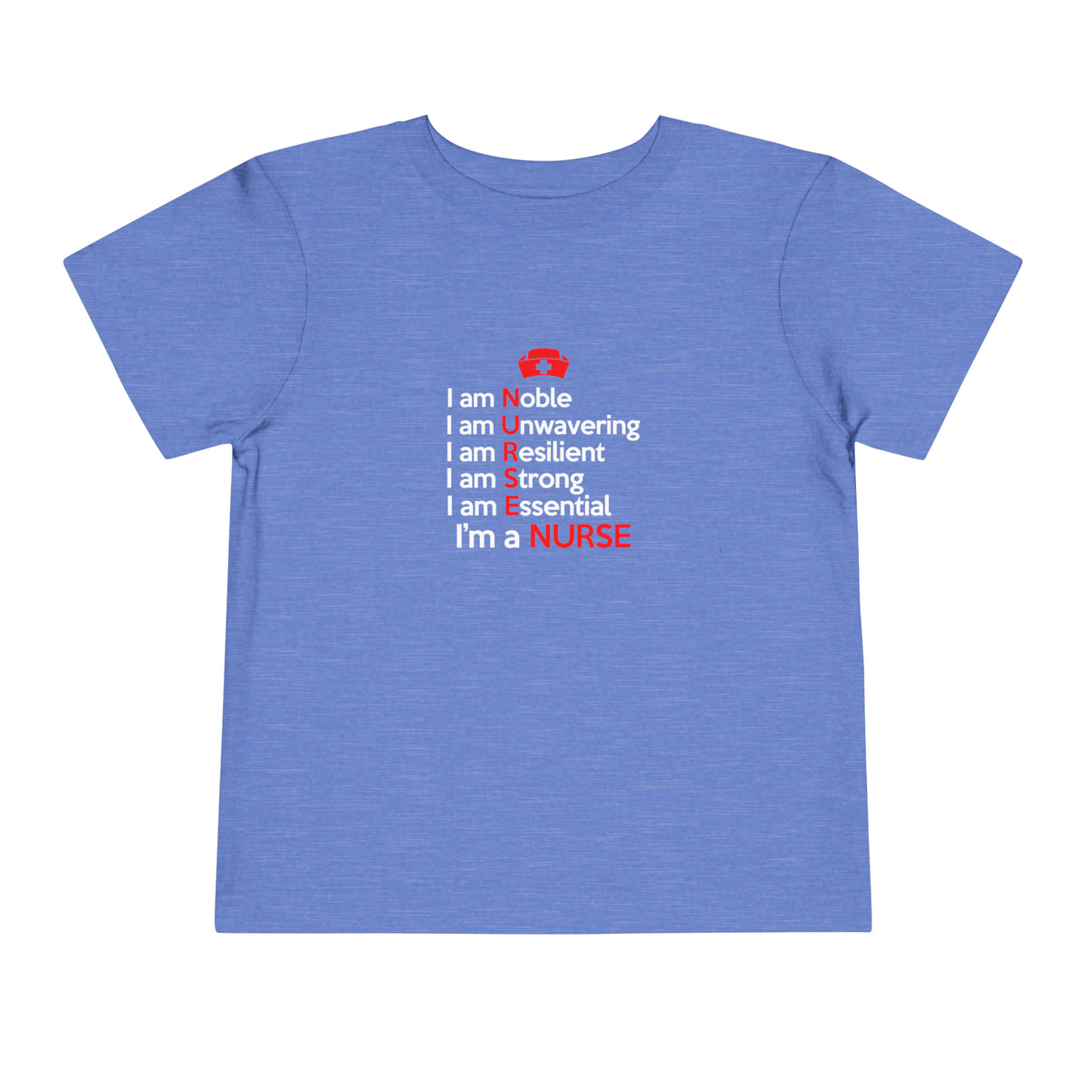 Je suis noble, je suis inébranlable Tee-shirt pour tout-petits 