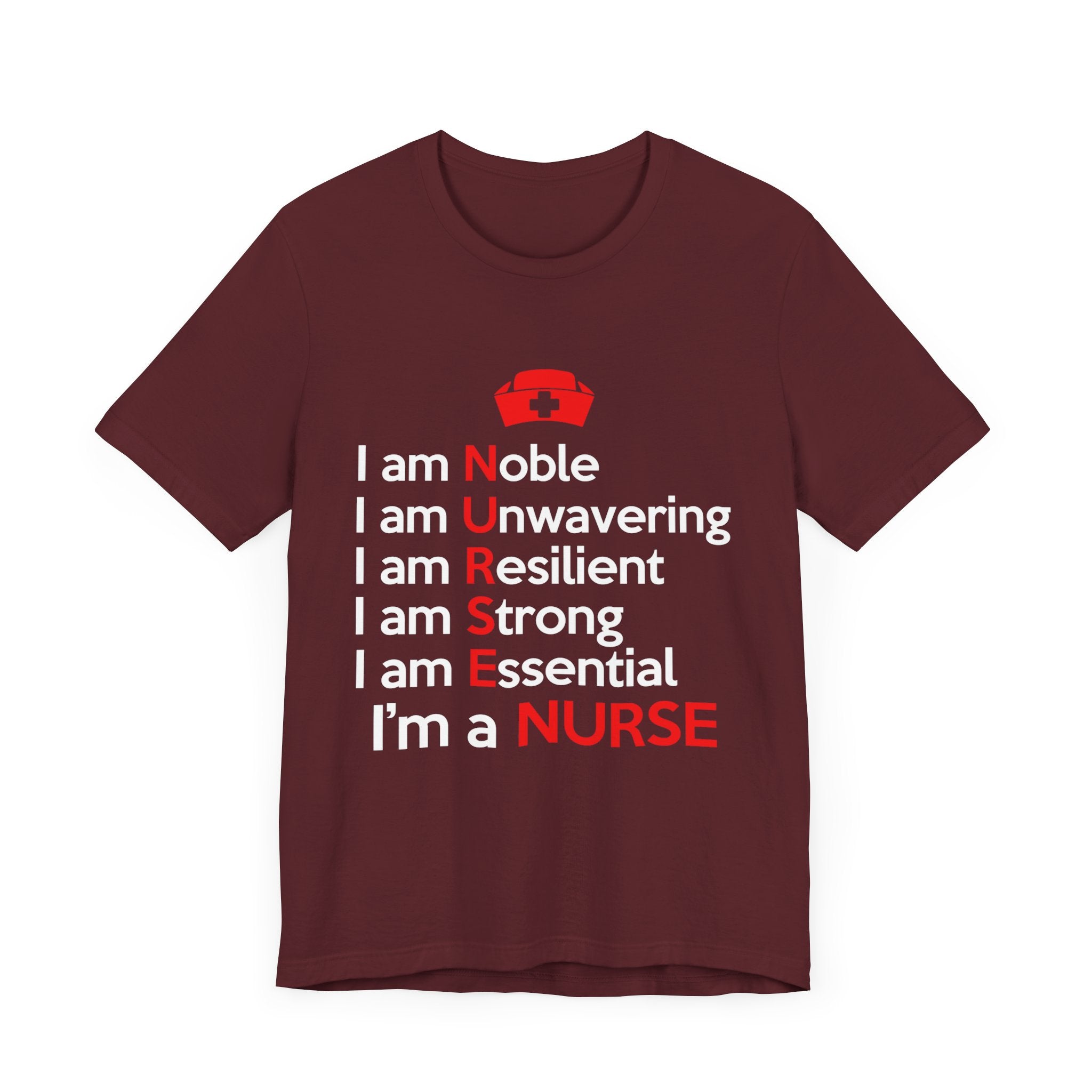 Je suis noble, je suis un tee-shirt unisexe inébranlable 