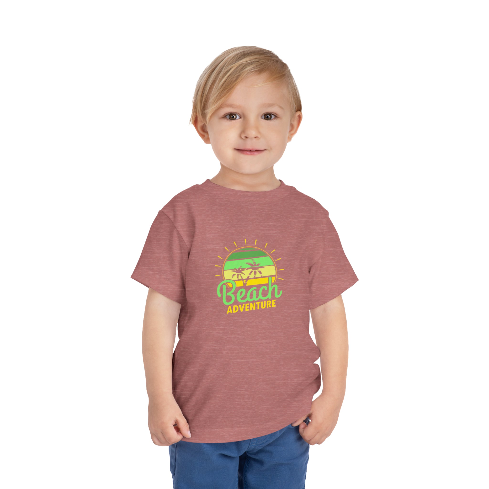 T-shirt pour tout-petits Aventure à la plage 