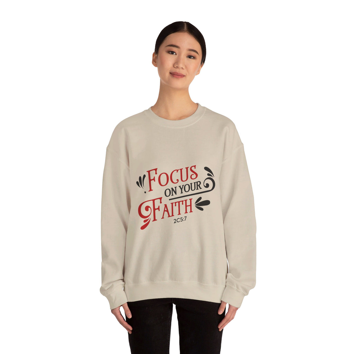 RCNSONS Focus Faith Unisex Sweatshirt