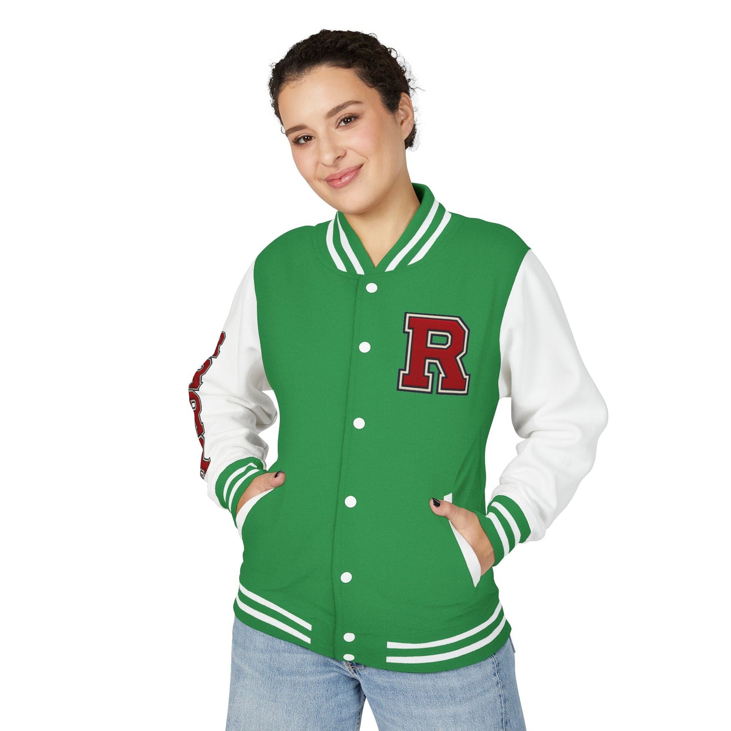 Letterman Jacket R Design Printify
