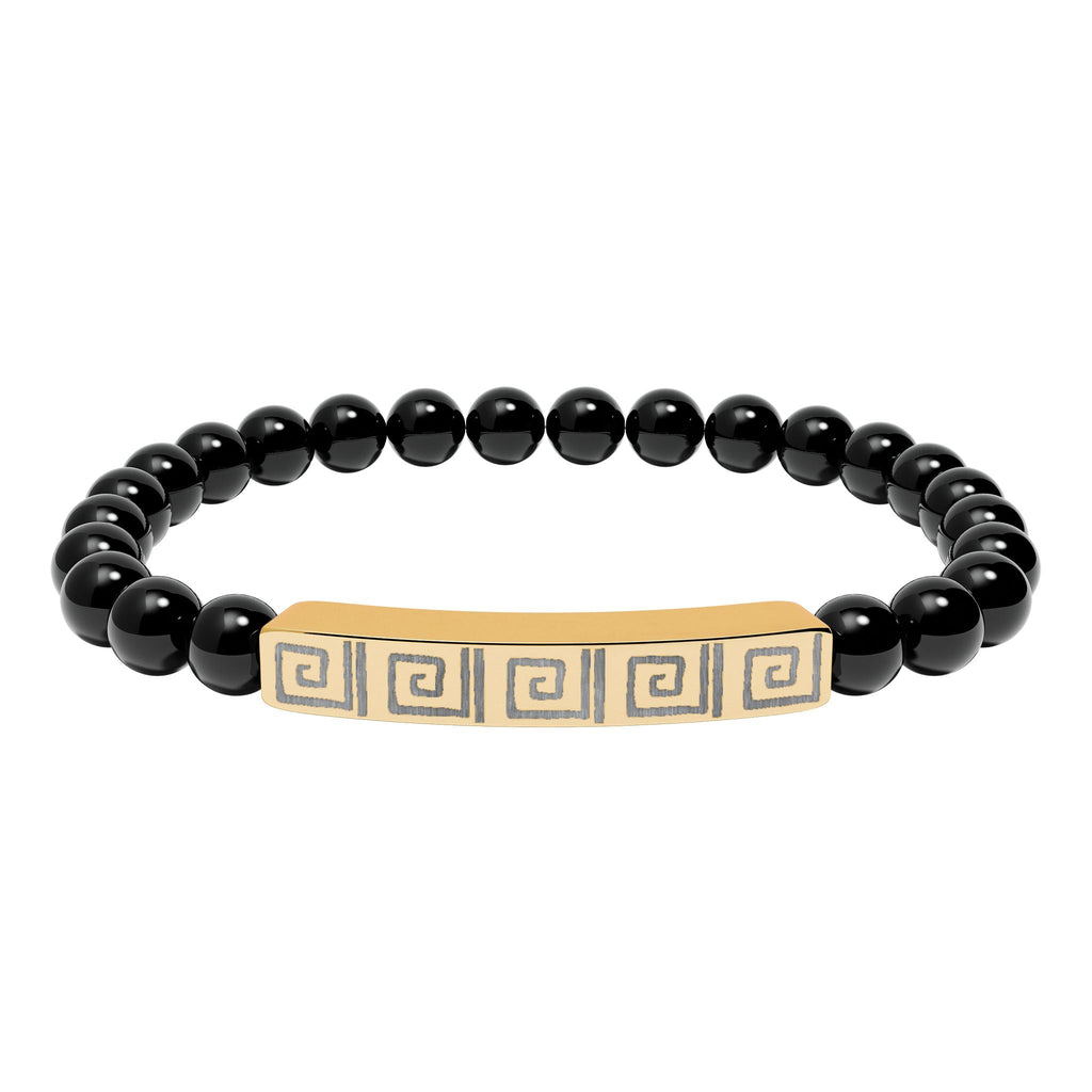 Bracelet Engraved with GL Design Printify