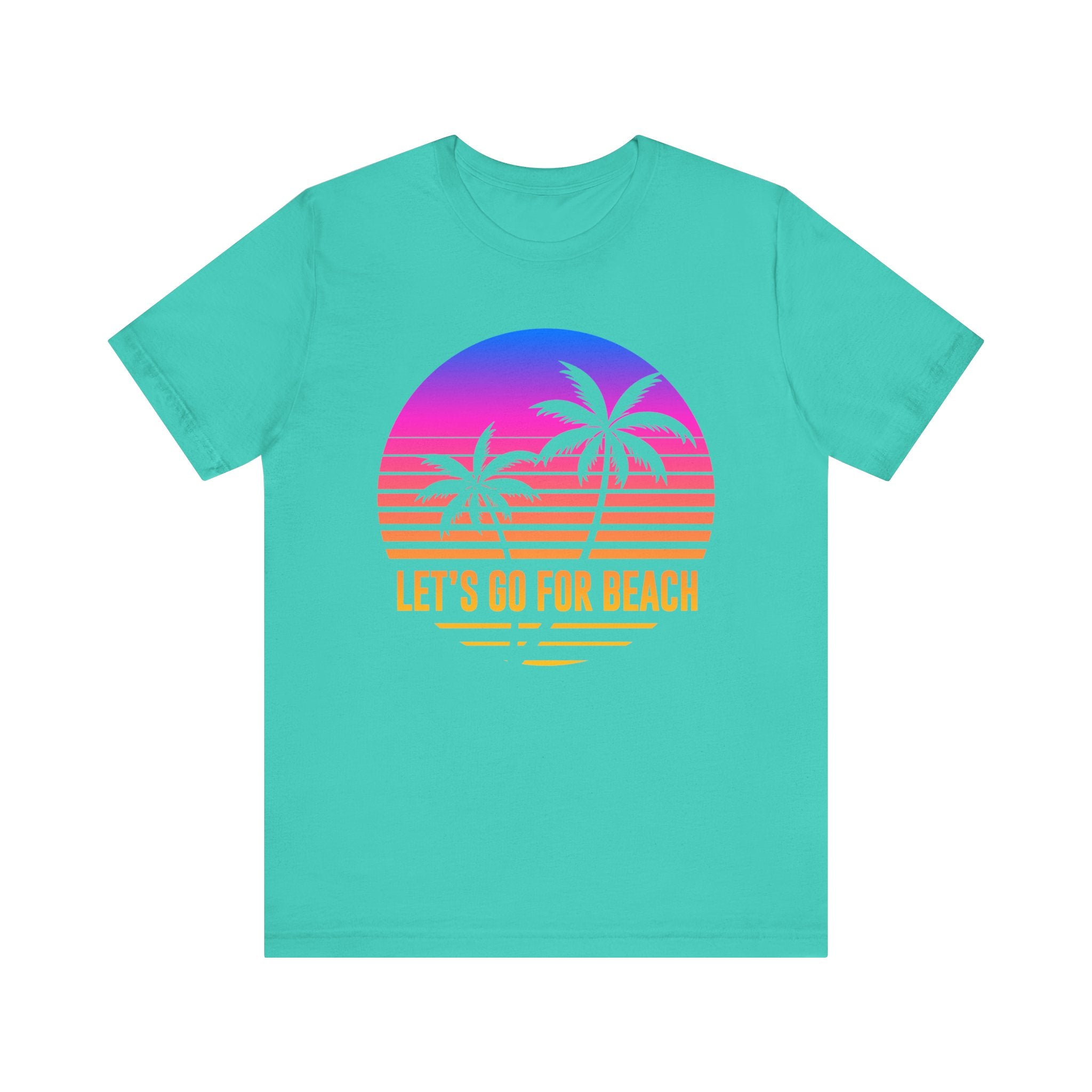 Allons-y pour la plage Tee-shirt unisexe 