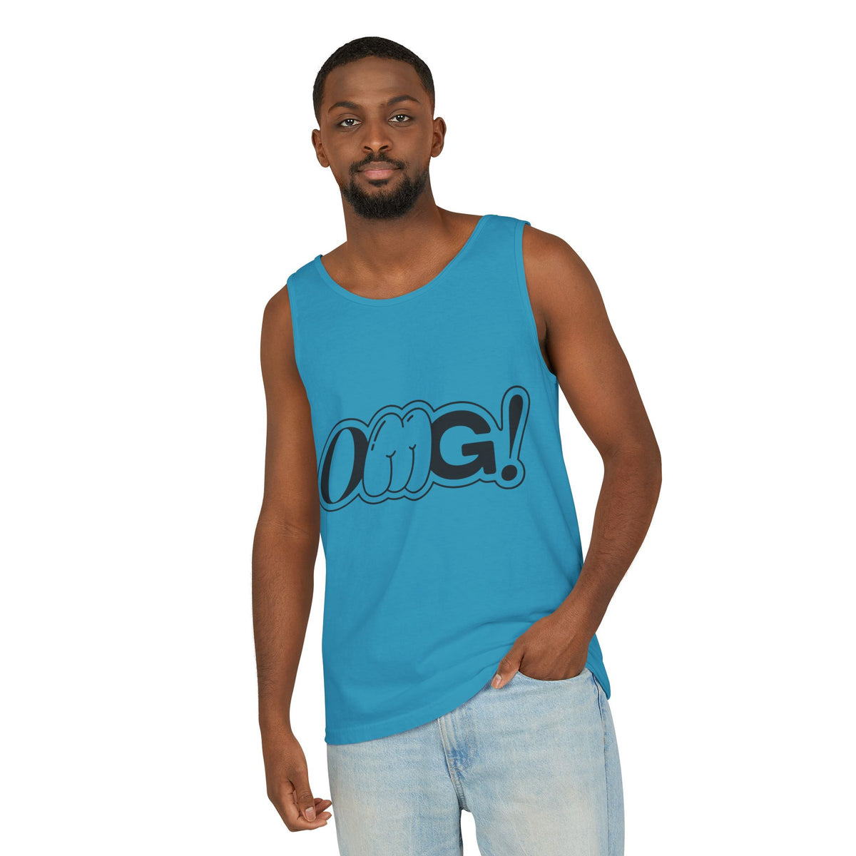 OMG!-Dyed Tank Top