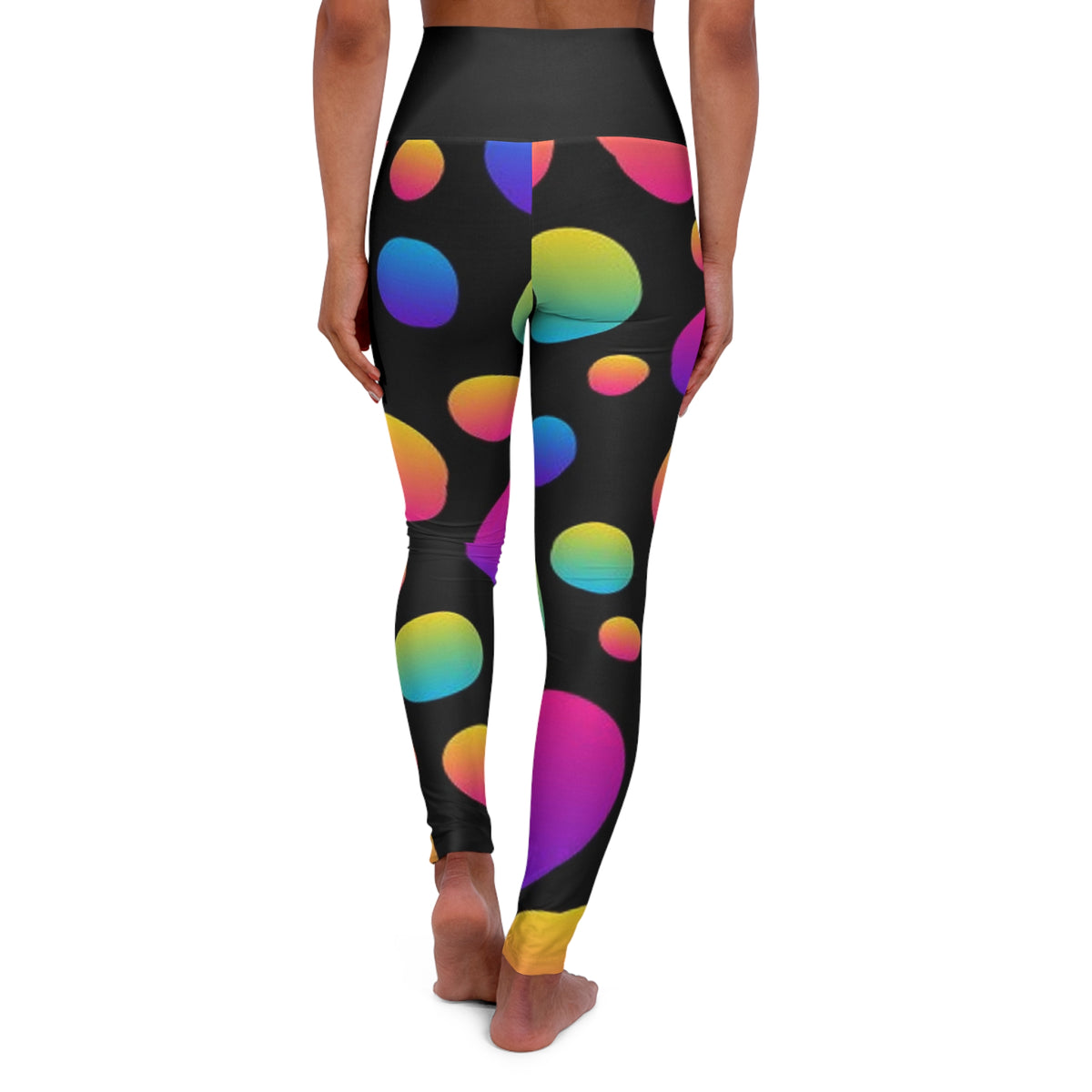 High Waisted Yoga Leggings (AOP)