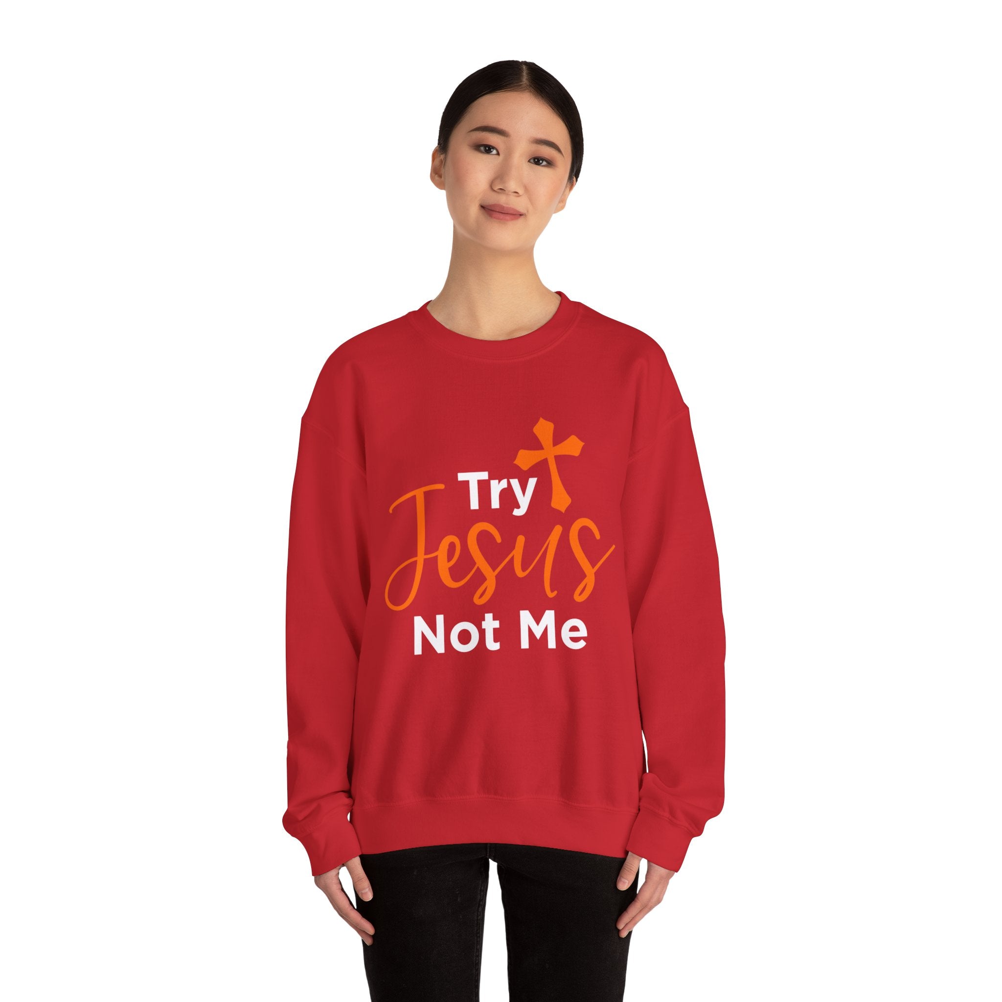 Essayez Jesus Not Me Sweat-shirt unisexe 