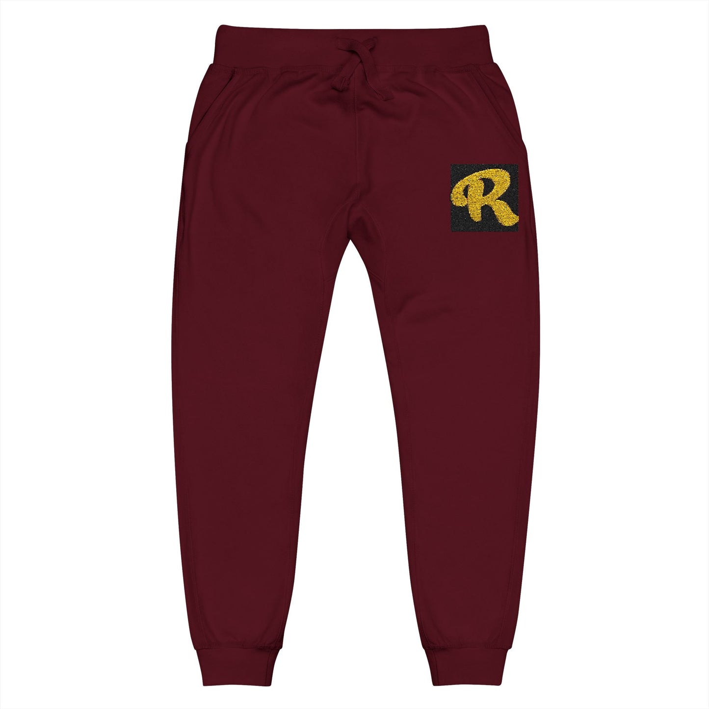 Fleece Sweatpants (Embroidery) - Cozy and Stylish Unisex Lounge Pants Printify