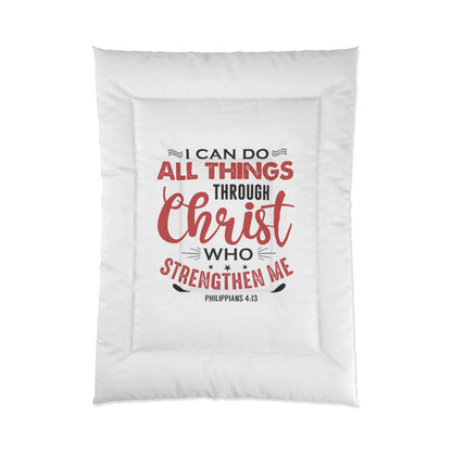 I Can Do All Things Comforter