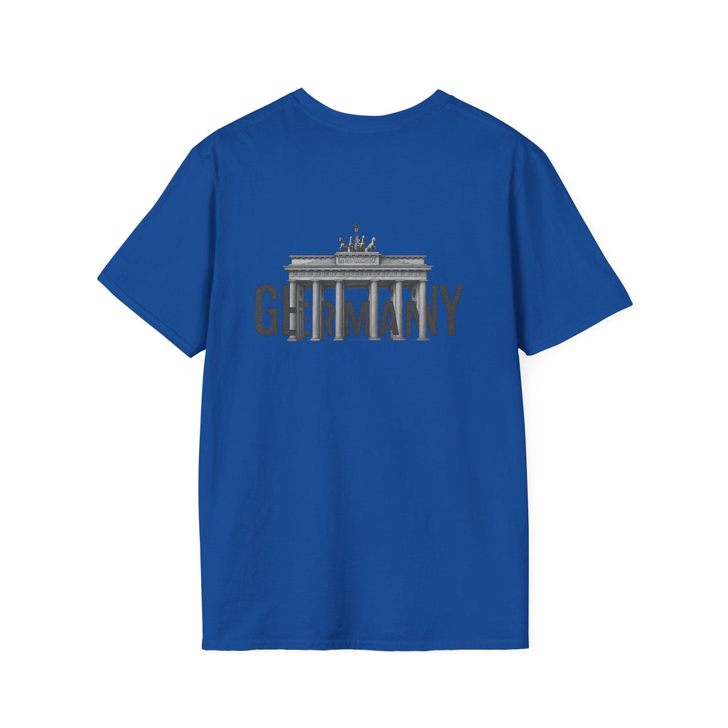 Berlin Landmark Unisex Softstyle T-Shirt - Casual Travel Tee Germany Pride Printify