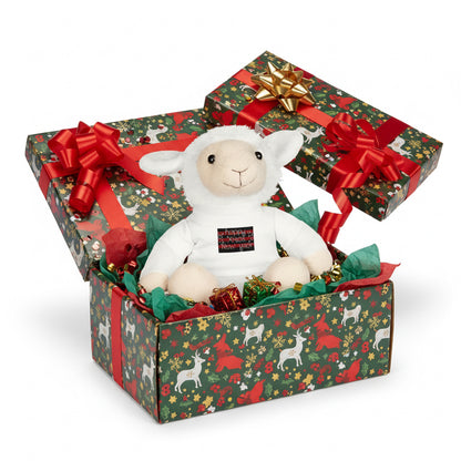 New Year Plush Toy with T-Shirt,Cute Stuffed Animal Printify