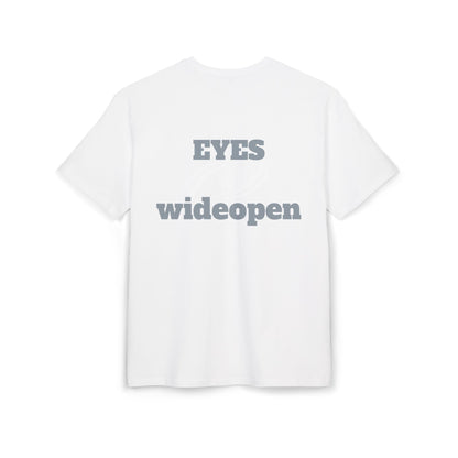 Oversized Graphic Tee - 'EYES wideopen' Statement Shirt, Casual Wear, Street Style, Gift for Trendsetters, Everyday Comfort Printify