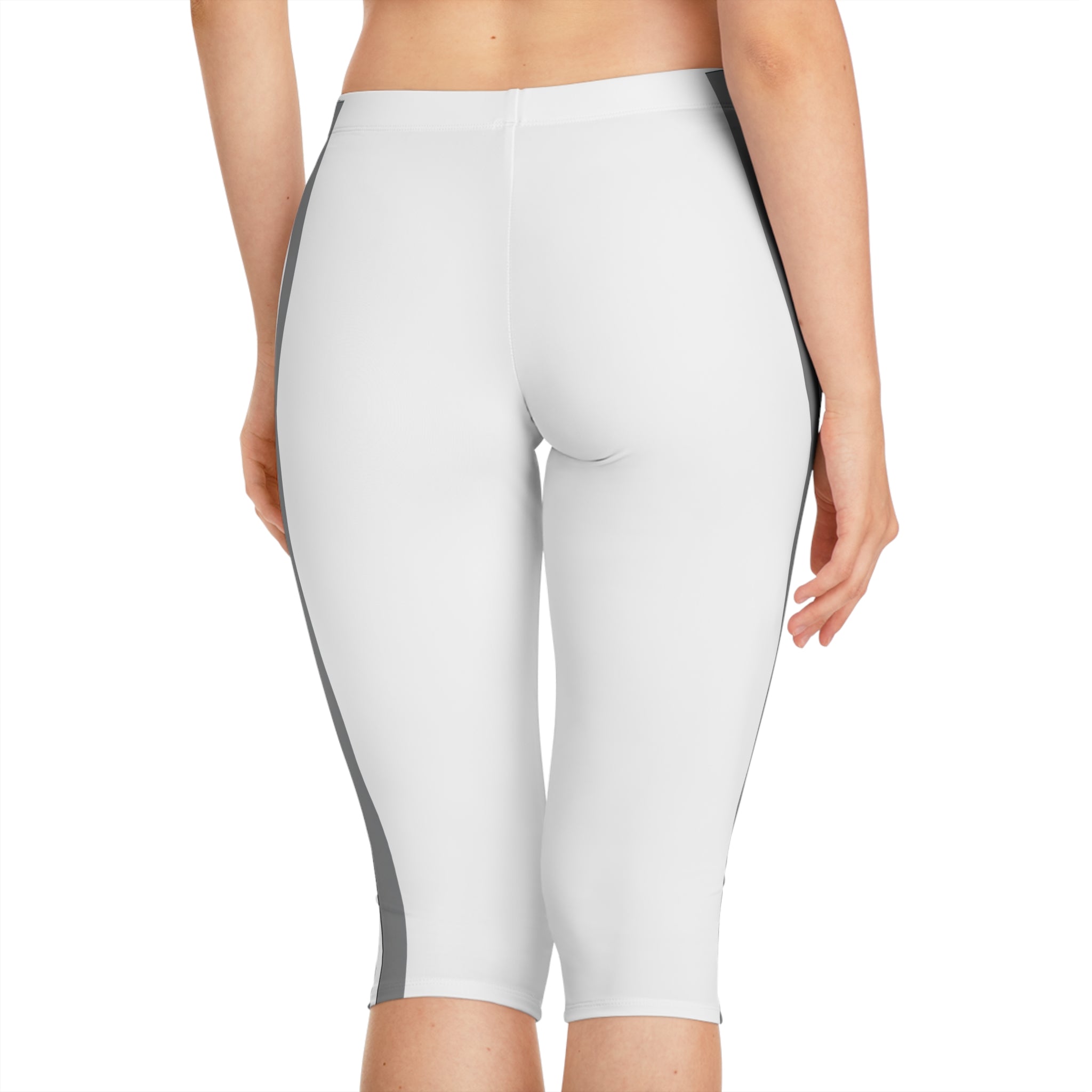 Rcnsons Women's Capri Ruler Leggings (AOP)
