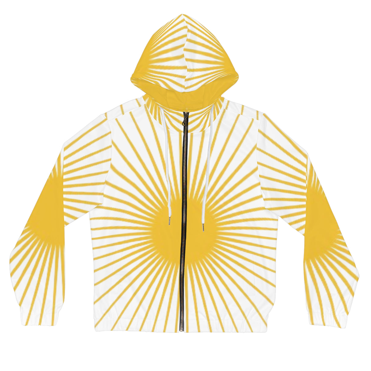 Rcnsons Women’s Full-Zip 'Wave' Hoodie (AOP)